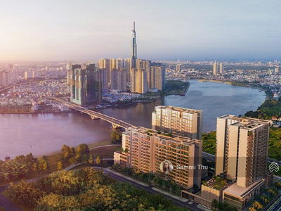 The River Thu Thiem, Vietnam  The River Thu Thiem, Vietnam