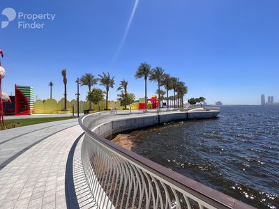 Sunset at Creek Beach, United Arab Emirates  Sunset at Creek Beach, United Arab Emirates
