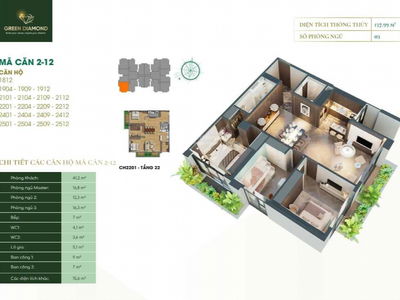 Green Diamond 93 Lang Ha, Vietnam Green Diamond 93 Lang Ha, Vietnam