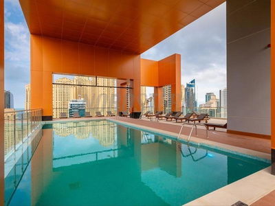 Dubai Marina Moon, United Arab Emirates  Dubai Marina Moon, United Arab Emirates