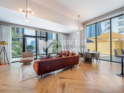 Dubai Marina Moon, United Arab Emirates  Dubai Marina Moon, United Arab Emirates