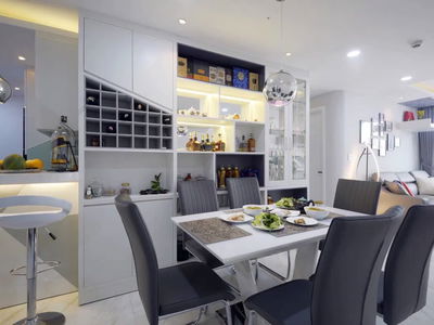 Scenic Valley with pool and recreation areas, Vietnam Scenic Valley with pool and recreation areas, Vietnam