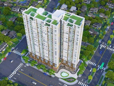 Residential complex with a pool, Vietnam Residential complex with a pool, Vietnam