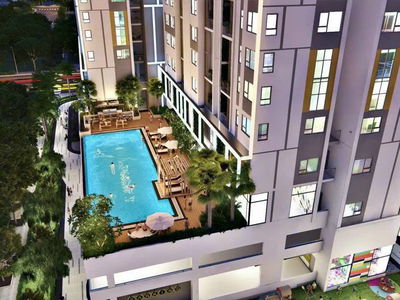 Residential complex with a pool, Vietnam Residential complex with a pool, Vietnam