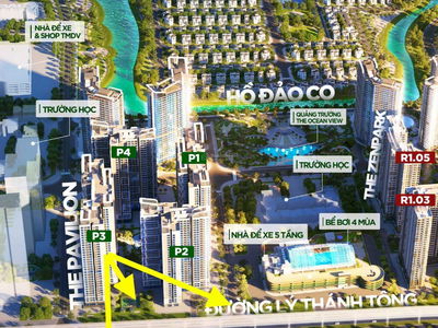 The Pavilion - Vinhomes Ocean Park project, Ly Thanh Tong Street, Duong Xa Commune, Gia Lam, Hanoi, Vietnam The Pavilion - Vinhomes Ocean Park project, Ly Thanh Tong Street, Duong Xa Commune, Gia Lam, Hanoi, Vietnam