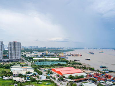 River Panorama, Vietnam  River Panorama, Vietnam