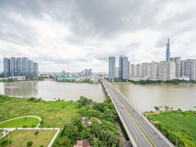 The River Thu Thiem, Vietnam The River Thu Thiem, Vietnam